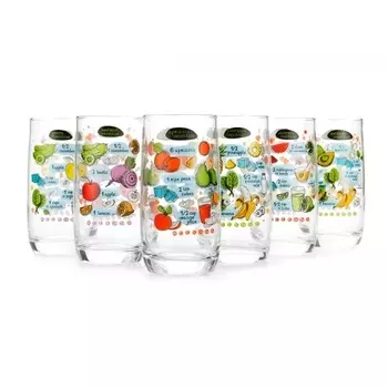 Набор стаканов LUMINARC СМУЗИ 6шт 350мл , P7794