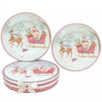 Набор тарелок SIJ ЧУДЕСНЫЙ ДЕНЬ 2шт, NC2029