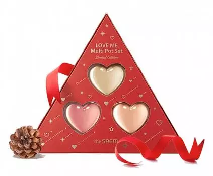 Набор тинтов универсальный The Saem Love Me Multi Pot Set 2018 Limited Edition 1,2 г*3