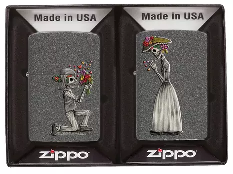 Набор Zippo Влюбленные зомби (28987)