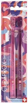 Набор зубных щеток CURAPROX "ultrasoft", d 0,10 мм (2 шт.) Duo Fun with Curaprox 2022