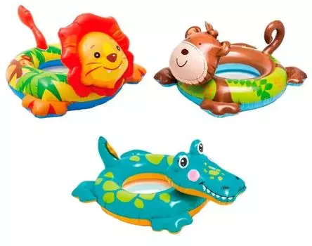 Надувной круг Intex Любимые животные 58221