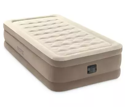 Надувной матрас Intex Ultra Plush Twin 220V 99x191x46cm 64426