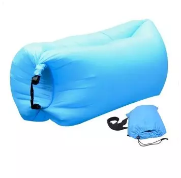 Надувной матрас Удачный сезон 220x70cm Light Blue (Ламзак, Air-meshok, Диван Биван)
