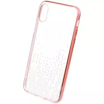 Накладка Devia Crystal Meteor Case для iPhone X - Rose Gold