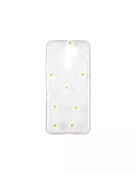 Накладка силикон iBox Art для Xiaomi Redmi 9 (прозрачный) принт ромашка