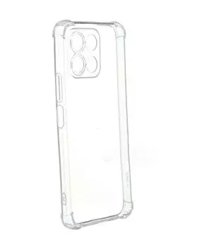 Накладка силикон iBox Crystal для Honor X6 (2022), с усиленными углами (прозрачный)