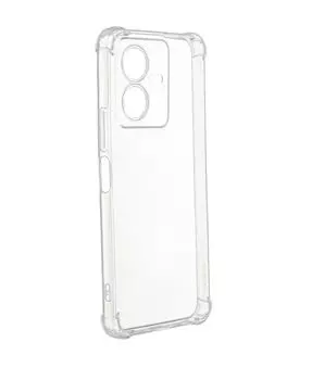 Накладка силикон iBox Crystal для Vivo Y22, с усиленными углами (прозрачный)