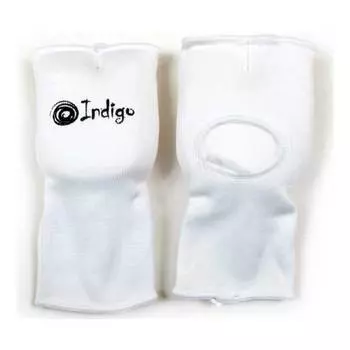 Накладки на кисть INDIGO х/б, эластан, PS-1305, Белый, S