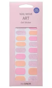 Наклейки для ногтей The Saem Nail Wear Art Gel Sticker 01
