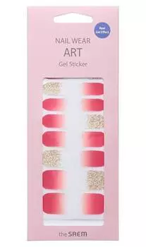 Наклейки для ногтей The Saem Nail Wear Art Gel Sticker 02