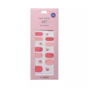 Наклейки для ногтей The Saem Nail Wear Art Gel Sticker 06