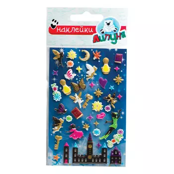 Наклейки ЛИПУНЯ Зефирные эльфы, с европодвесом, TMS006