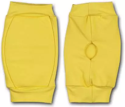 Наколенник для гимнастики и танцев INDIGO, SM-113, Желтый, XS