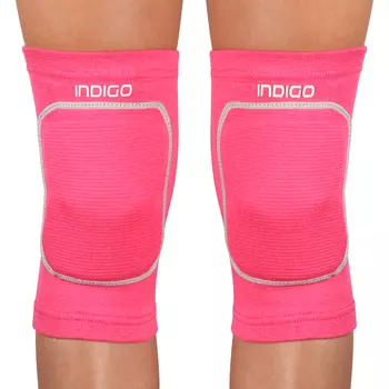 Наколенник для гимнастики и танцев INDIGO удлиненный IN211 M Розовый