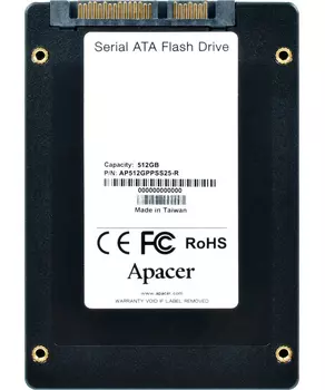 Накопитель SSD Apacer PPSS25 512Gb (AP512GPPSS25-R)