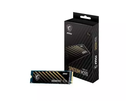 Накопитель SSD MSI Spatium M390 NVME M.2 1Tb