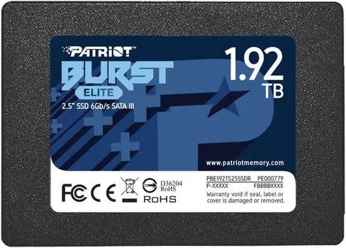 Накопитель SSD Patriot1.95TB BURST E (PBE192TS25SSDR)