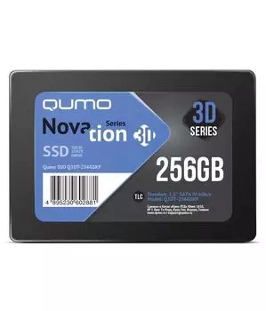 Накопитель SSD Qumo Novation 256Gb (Q3DT-256GSKF)
