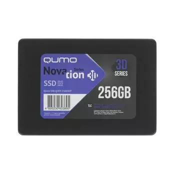 Накопитель SSD Qumo Novation 256GB TLC 3D (Q3DT-256GSCY)