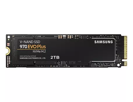 Накопитель SSD Samsung 2TB 970 EVO Plus, M.2 MLC V-NAND (MZ-V7S2T0BW)