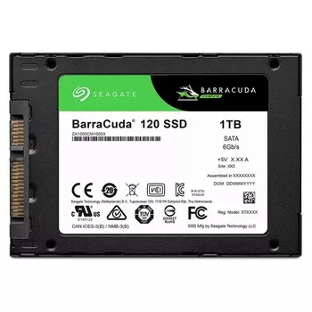 Накопитель SSD Seagate BarraCuda 120 500Gb (ZA500CM10003)