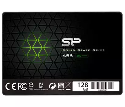 Накопитель SSD Silicon Power A56 128Gb (SP128GBSS3A56B25)