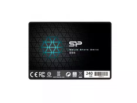 Накопитель SSD Silicon Power Slim S55 240Gb (SP240GbSS3S55S25TR)