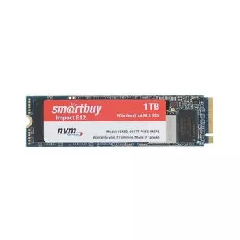 Накопитель SSD SmartBuy Impact E12 1Tb (SBSSD-001TT-PH12-M2P4)