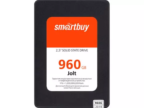 Накопитель SSD Smartbuy Jolt 960Gb (SB960GB-JLT-25SAT3)