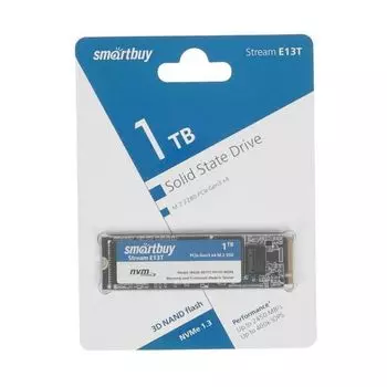 Накопитель SSD SmartBuy Stream E13T 1Tb (SBSSD-001TT-PH13T-M2P4)
