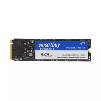 Накопитель SSD Smartbuy Stream G16 1.0Tb (SBSSD-001TT-IG16-M2P4)