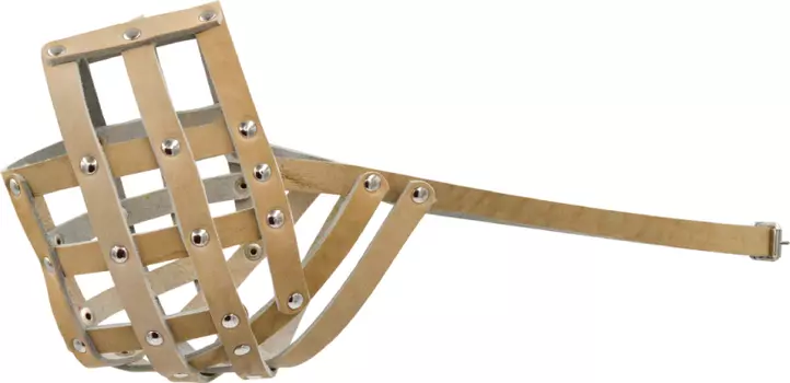 Намордник для собак 0930Б №1 8х30х29 см бежевый