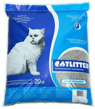 Наполнитель CATLITTER 20 кг КОМКУЮЩИЙСЯ