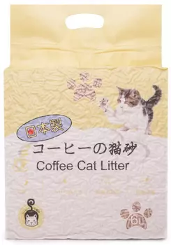 Наполнитель HAKASE AREKKUSU Тофу 6 л кофе