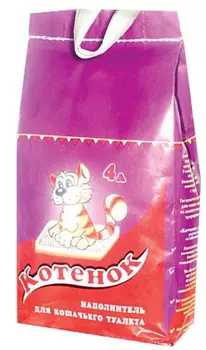 Наполнитель Котенок 3,5 л впитывающий