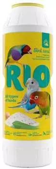Наполнитель песок гигиенический RIO для птиц 2 кг банка