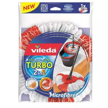 Насадка к швабре VILEDA ИЗИВРИНГ ТУРБО 2в1