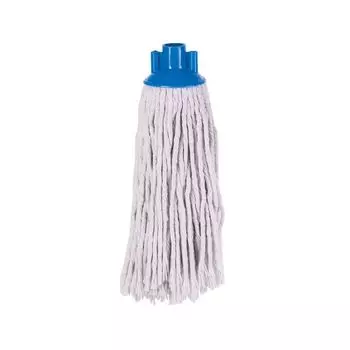 Насадка МОП веревочная для швабры, крепление еврорезьба, хлопок, длина 31см, 220г, ЛАЙМА, 603789
