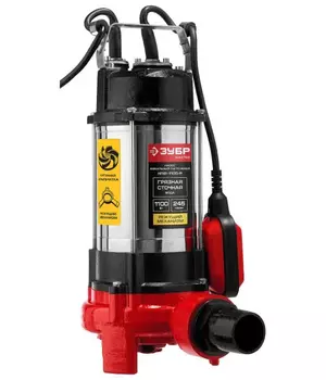 Насос фекальный Зубр НПФ-1100-Р