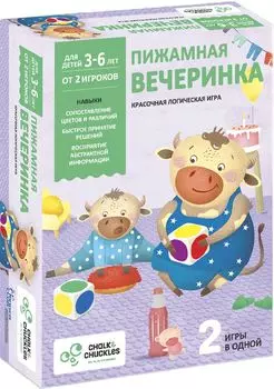 Настольная игра CHALK AND CHUCKLES CCPPL023 Пижамная вечеринка