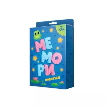 Настольная игра ГЕОДОМ 4160 Мемори. Животные