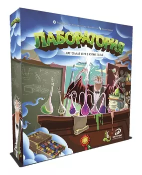Настольная игра ИНТЕРХИТ 37420 Лаборатория (Версия 2.0)