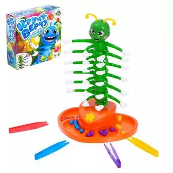 Настольная игра Лас Играс "Кручу-верчу" работает от батареек SL-02412