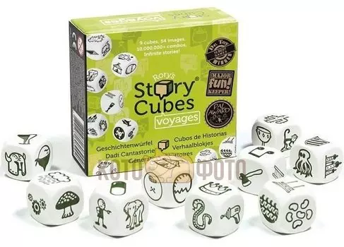 Настольная игра Rorys story cubes RSC3 Кубики Историй Путешествия