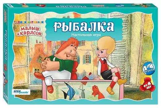 Настольная игра "Рыбалка" Степ Пазл 76540