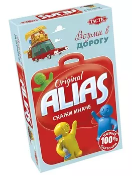 Настольная игра TACTIC 53368 Alias компактная