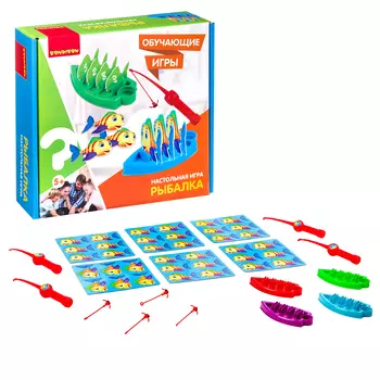 Настольная обучающая игра "Рыбалка" Bondibon