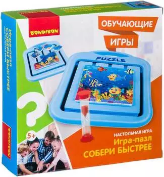 Настольная обучающая игра "Собери быстрее" BONDIBON