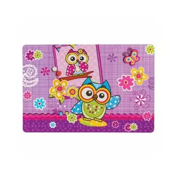 Настольное покрытие для письма и творчества ПИФАГОР, размер А3, пластик, Совятки, 227250, (5 шт.)